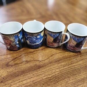 Gogh Gear Van Gogh Espresso Demitasse Cups Set of 4